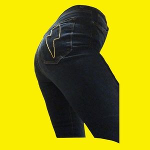 Embroidered Skinny Jeans